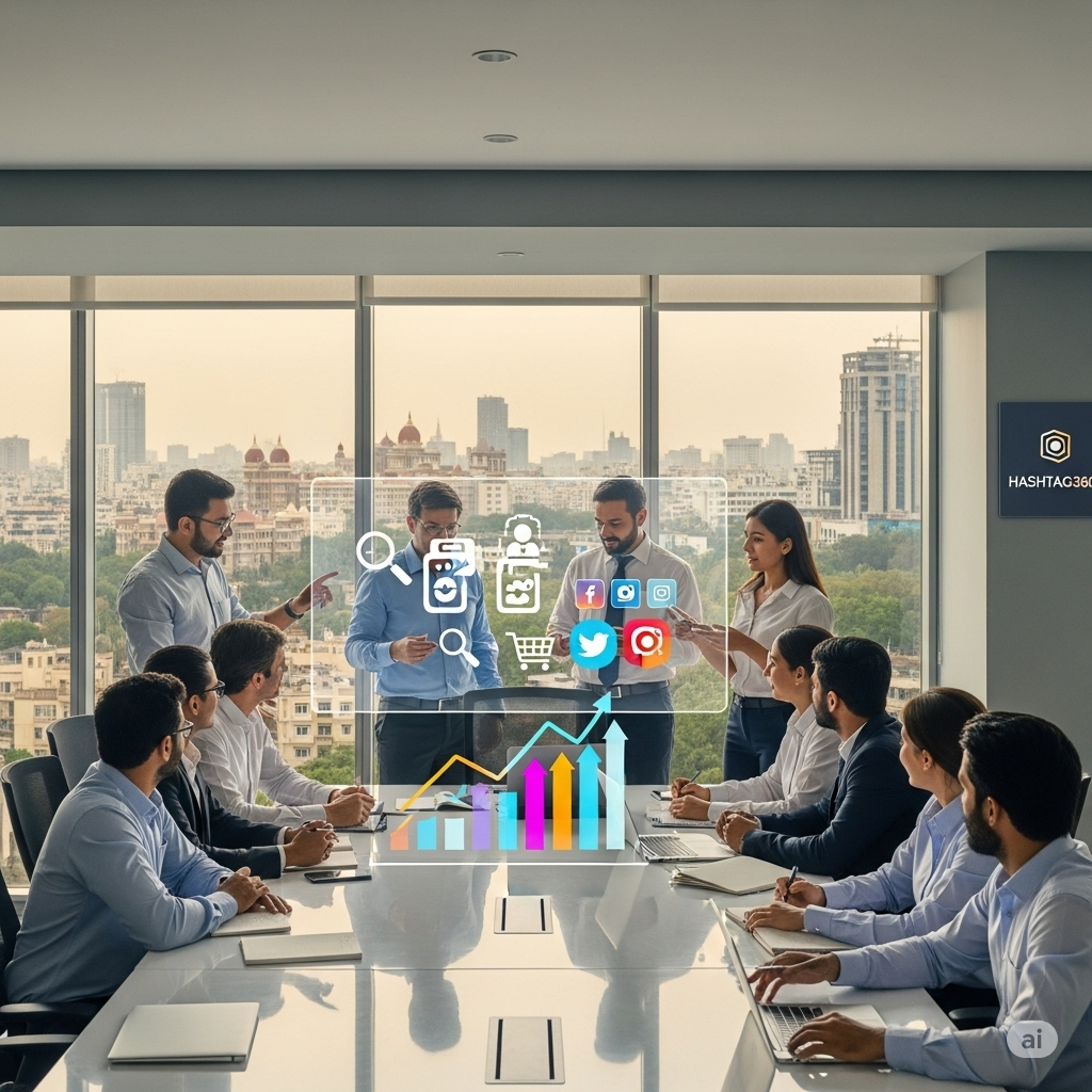 About Hashtag360 – Leading Bangalore Ad Agency Team of professionals at Hashtag360, Bangalore’s leading ad agency, working on creative marketing and advertising solutions